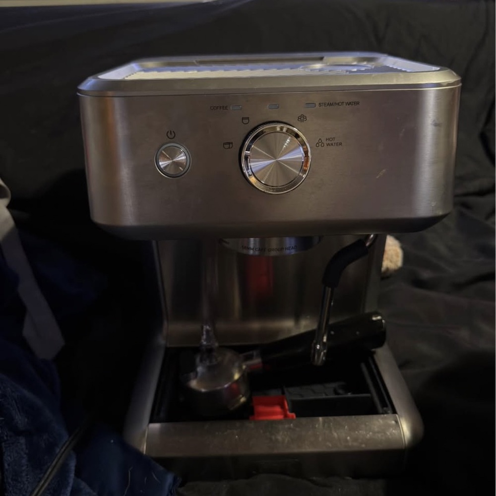 Gevi 15-bar Stainless Steel Espresso & Cappuccino Machine